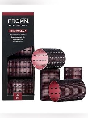 Fromm Thermalux Aluminum Self Grip Professional Hair Rollers